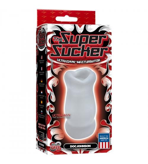 The Super Sucker Ultraskyn Masturbator - Clear