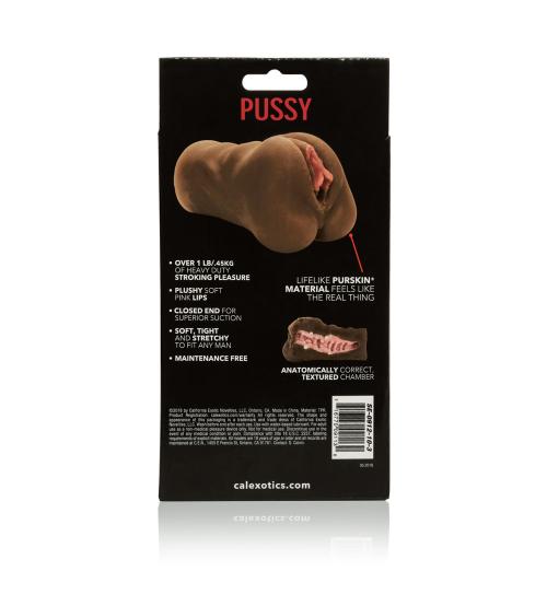 Stroke It Pussy - Brown