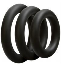 Optimale 3 C Ring Set - Thick - Black