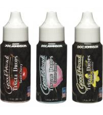 Goodhead - Tingle Drops- 3-Pack - French Vanilla, Cotton Candy, Sweet Cherry