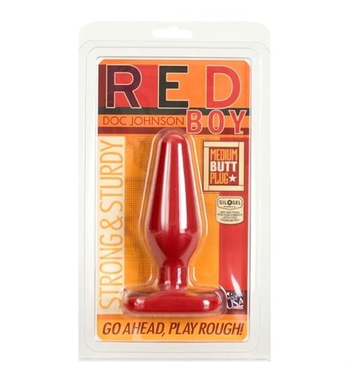 Red Boy Medium Butt Plug