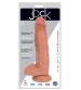 Jock  9" Dong With Balls - Vanilla