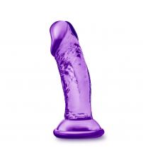 B Yours - Sweet n' Small 4 Inch Dildo With Suction Cup - Purple