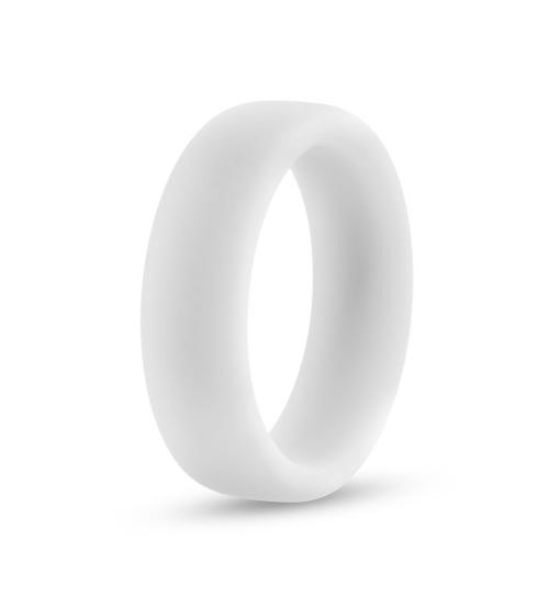 Performance - Silicone Glo Cock Ring - White  Glow
