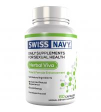 Swiss Navy Herbal Viva Him & Her Enchancement  60 Ct