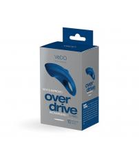 Over Drive Plus Rechargeable Cock Ring - Blue