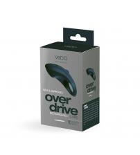Over Drive Rechargeable Cock Ring - Black