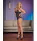 Nightfall Crotchless Teddy - Small/medium