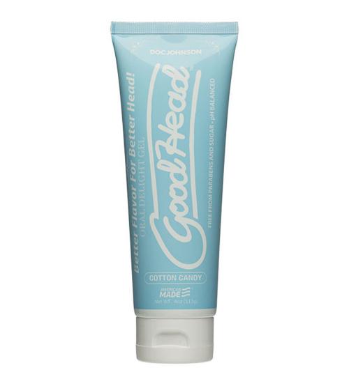 Goodhead - Oral Delight Gel - 4 Oz Tube - Cotton  Candy
