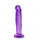 B Yours - Sweet n' Small 6 Inch Dildo With Suction Cup - Purple