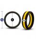 Performance - Silicone Go Pro Cock Ring -  Black/gold/black
