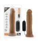 Dr. Skin - Dr. Throb - 9.5 Inch Vibrating  Realistic Cock With Suction Cup - Mocha