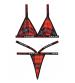 Fuck Off Bralette & Thong Set - S/m