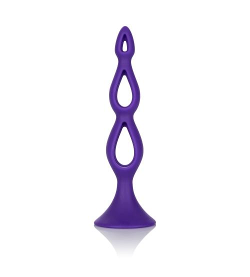 Booty Call Silicone Triple Probe - Purple
