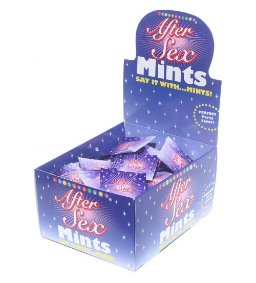 Amazing After Sex Mints Candy Display 3.1g  100 Bags