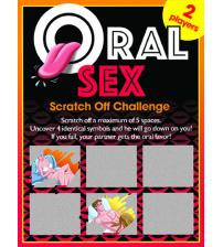 Oral Sex Scratch Off Challenge