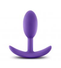 Luxe - Wearable Vibra Slim Plug - Small - Purple