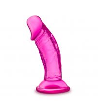 B Yours - Sweet n' Small 4 Inch Dildo With  Suction Cup - Pink