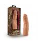 The Realm - Realistic 8 Inch Lock on Dildo -  Mocha