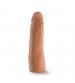 The Realm - Realistic 7 Inch Lock on Dildo -  Mocha