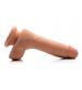 7 Inch Ultra Real Dual Layer Suction Cup Dildo - Medium Tone Skin
