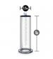 Performance  9 Inch X 2.25 Inch Penis Pump  Cylinder  Clear