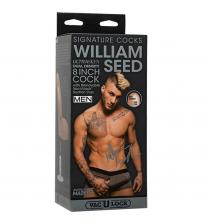 Signature Cocks - William Seed - 8 Inch Ultraskyn Cock With Removable Vac-U-Lock Suction Cup