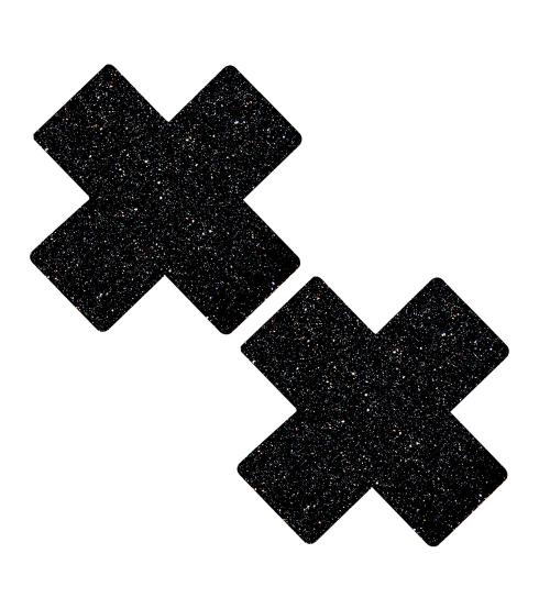 Black Malice Glitter X Factor Nipztix Pasties