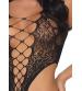 Lace Teddy - One Size - Black