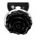Black Rose Anal Plug - Large
