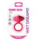 Wet Dreams - Bunny Rush Cock Ring Rabit Ears With  Turbo Motor - Pink