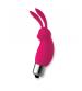 The 9's Silibus Silicone Bunny Bullet - Pink
