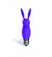 The 9's Silibus Silicone Bunny Bullet - Purple