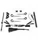 Master-Slave Domination Chain-Me-Up 6pc  Bedspreaders Set