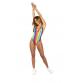 Bodysuit - Rainbow Print - Medium