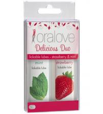 Oral Love Dynamic Duo - Strawberry and Mint