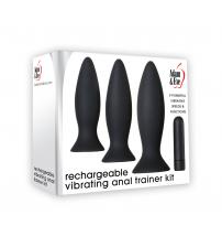 Rechargeable Vibrating Anal Trainer Kit
