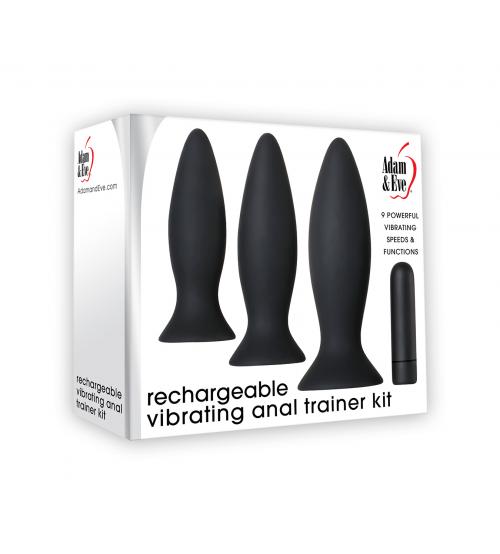 Rechargeable Vibrating Anal Trainer Kit
