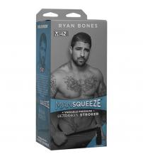 Man Squeeze- Ryan Bones - Ultraskyn Stroker - Ass