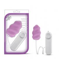 Luxe - Swirl - Bullet With Silicone Sleeve -  Purple