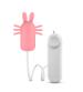 Luxe - Bunny - Bullet With Silicone Sleeve - Pink