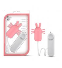 Luxe - Bunny - Bullet With Silicone Sleeve - Pink