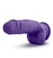Au Natural - Bold - Beefy - 7 Inch Dildo - Purple