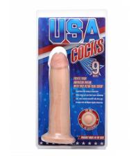 Usa Cocks 9 Inch Dildo W/o Balls - Light Skin Tone