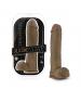Silicone Willy's - 11.5 Inch Silicone Dildo With Suction Cup - Mocha