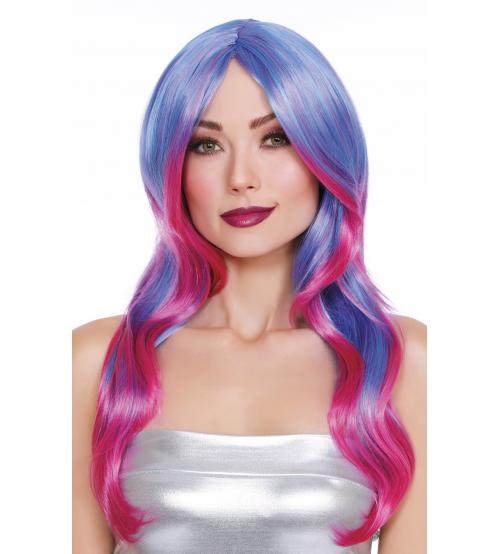 Layered Long Wig With Faux Ombre