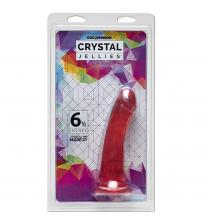 Crystal Jellies - 6.5 Inch Slim Dong - Pink