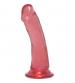 Crystal Jellies - 6.5 Inch Slim Dong - Pink