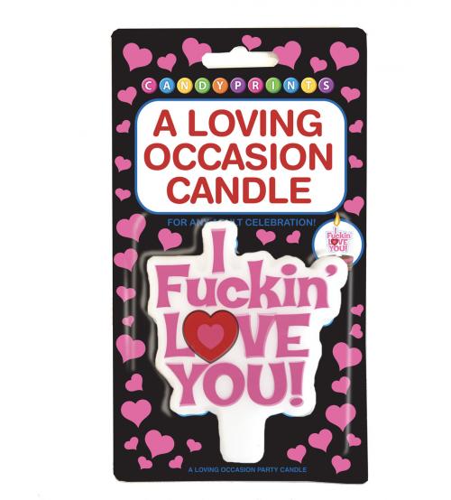 I F*Ckin Love You Candle
