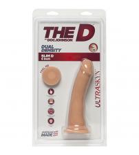 The D - Slim D - 6 Inch Without Balls - Ultraskyn - Vanilla